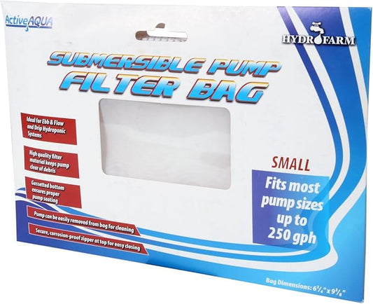 Active Aqua Submersible Pump Filter Bag, 6.75" x 9.375"