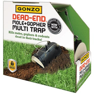 GONZO® Dead-End® Mole & Gopher Multi-Trap