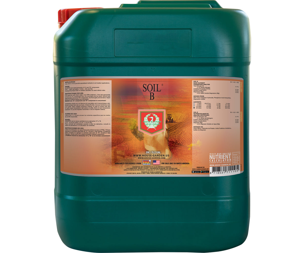 House & Garden Soil B, 20 L