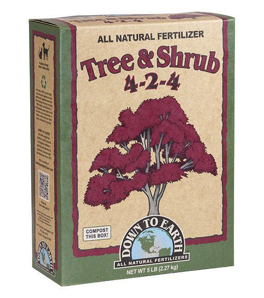 Down To Earth Tree & Shrub All Natural Fertilizer Organic (4-2-4) 5lb