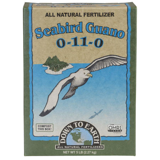 Down To Earth Seabird Guano (0-11-0) 5lb